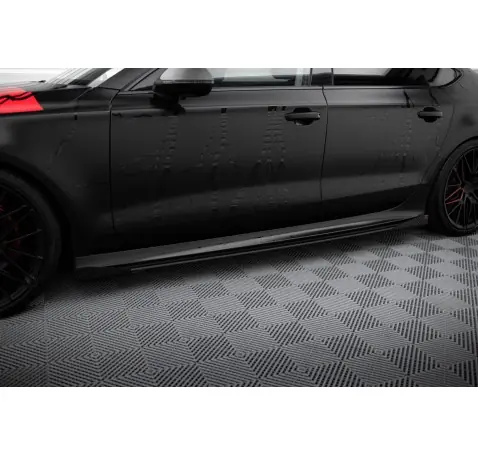 Street Pro Rajouts Des Bas De Caisse + Flaps Audi A7 RS7 Look C7
