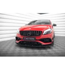 Street Pro Lame Du Pare-Chocs Avant Mercedes-Benz A 45 AMG Aero W176 Facelift