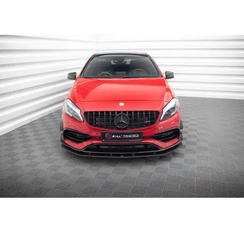 Street Pro Lame Du Pare-Chocs Avant Mercedes-Benz A 45 AMG Aero W176 Facelift