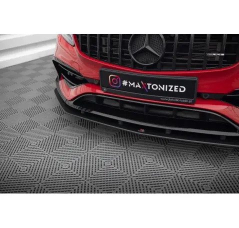 Street Pro Lame Du Pare-Chocs Avant Mercedes-Benz A 45 AMG Aero W176 Facelift