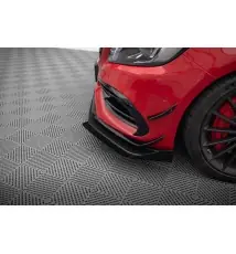 Street Pro Lame Du Pare-Chocs Avant + Flaps Mercedes-Benz A 45 AMG Aero W176 Facelift