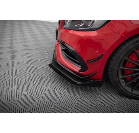 Street Pro Lame Du Pare-Chocs Avant + Flaps Mercedes-Benz A 45 AMG Aero W176 Facelift