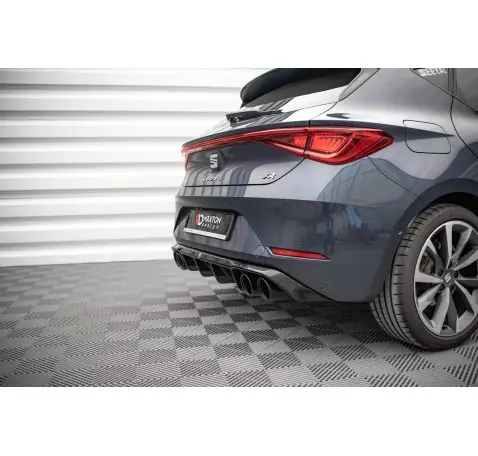 Rajout Du Pare-Chocs Arriere + Faux Pot D'échappement Seat Leon FR Hatchback Mk4