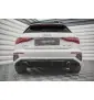 Rajout Du Pare-Chocs Arriere + Faux Pot D'échappement Audi A3 S-Line Sportback 8Y