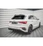 Rajout Du Pare-Chocs Arriere + Faux Pot D'échappement Audi A3 S-Line Sportback 8Y