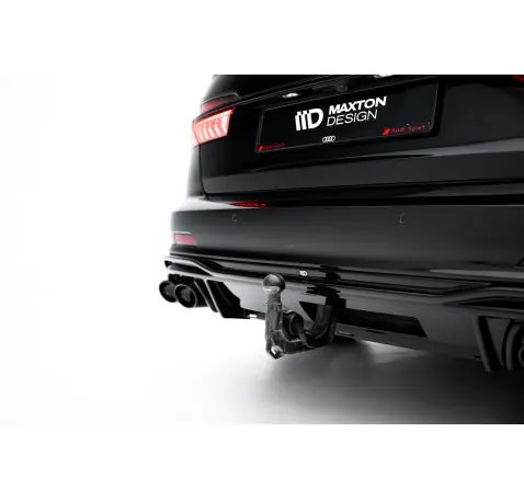 Rajout Du Pare-Chocs Arriere + Faux Pot D'échappement Audi A6 S-Line / S6 C8 / C8 Facelift