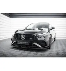 Street Pro Lame Du Pare-Chocs Avant + Flaps Mercedes-AMG A35 W177 Facelift