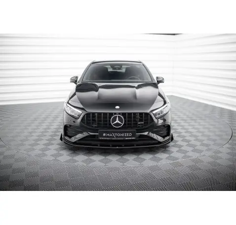 Street Pro Lame Du Pare-Chocs Avant + Flaps Mercedes-AMG A35 W177 Facelift