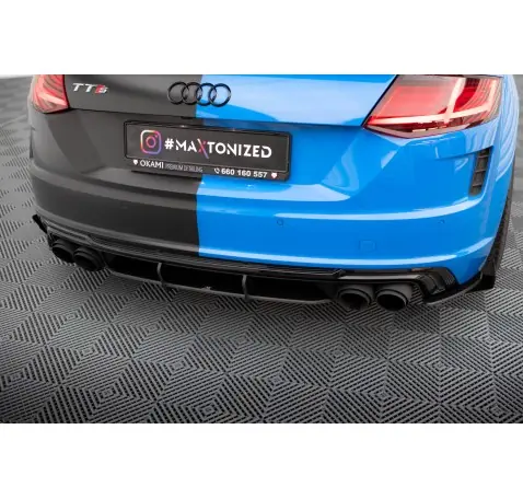 Street Pro Central Diffuseur Arriere Audi TT S 8S Facelift