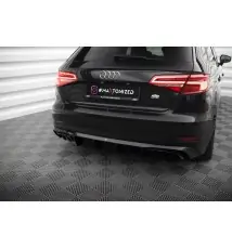 Diffuseur Arrière Complet Audi A3 Sportback 8V Facelift (Version avec double embout d'échappement)