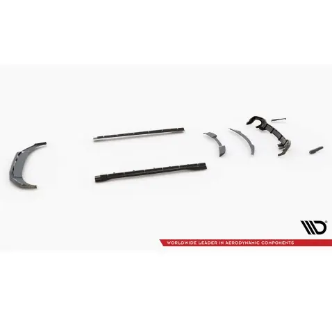 Set of Prepreg Carbon Splitters Audi RSQ8 Mk1