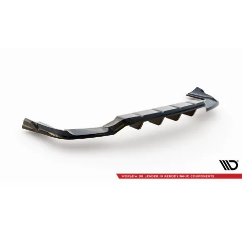 Arriere Splitter (avec une barre verticale) Porsche Cayenne Coupe / SUV Mk3