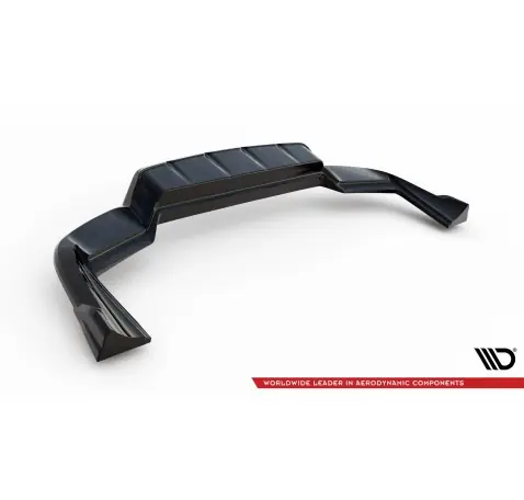 Arriere Splitter (avec une barre verticale) Porsche Cayenne Coupe / SUV Mk3