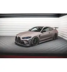 Set of Prepreg Carbon Fiber Splitters BMW M4 Coupe G82 / G82 Facelift