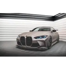 Set of Prepreg Carbon Fiber Splitters BMW M4 Coupe G82 / G82 Facelift