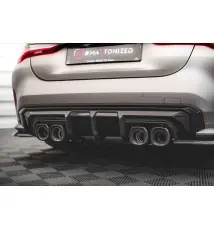 Set of Prepreg Carbon Fiber Splitters BMW M4 Coupe G82 / G82 Facelift