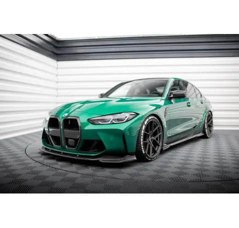 Set of Prepreg Carbon Fiber Splitters BMW M3 G80 Sedan