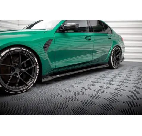 Set of Prepreg Carbon Fiber Splitters BMW M3 G80 Sedan