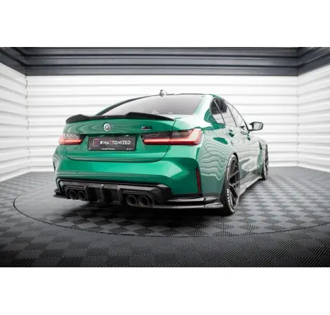 Set of Prepreg Carbon Fiber Splitters BMW M3 G80 Sedan