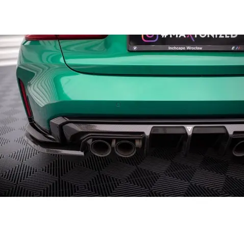 Set of Prepreg Carbon Fiber Splitters BMW M3 G80 Sedan