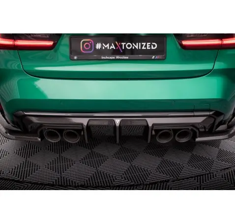 Set of Prepreg Carbon Fiber Splitters BMW M3 G80 Sedan