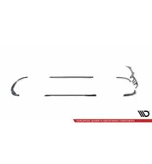 Set of Prepreg Carbon Fiber Splitters BMW M3 G80 Sedan