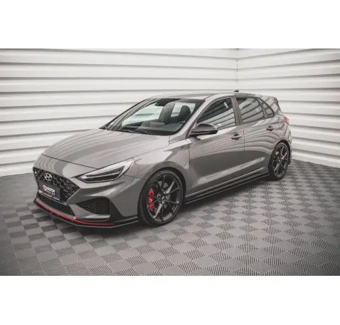 Street Pro Rajouts Des Bas De Caisse V.2 Hyundai I30 N / N-Line Hatchback / Fastback Mk3 / Mk3 Facelift