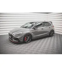 Street Pro Rajouts Des Bas De Caisse V.2 Hyundai I30 N / N-Line Hatchback / Fastback Mk3 / Mk3 Facelift