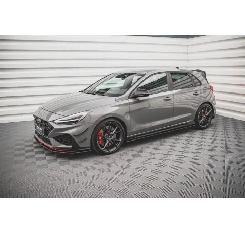 Street Pro Rajouts Des Bas De Caisse V.2 Hyundai I30 N / N-Line Hatchback / Fastback Mk3 / Mk3 Facelift