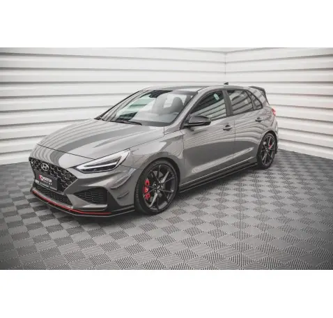 Street Pro Rajouts Des Bas De Caisse V.2 Hyundai I30 N / N-Line Hatchback / Fastback Mk3 / Mk3 Facelift