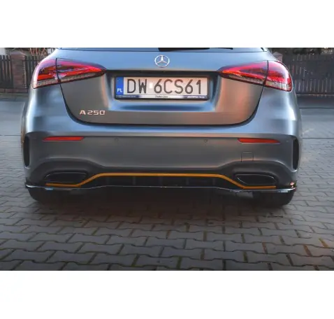 Arriere Splitter (avec une barre verticale) Mercedes-Benz A Hatchback AMG Line W177