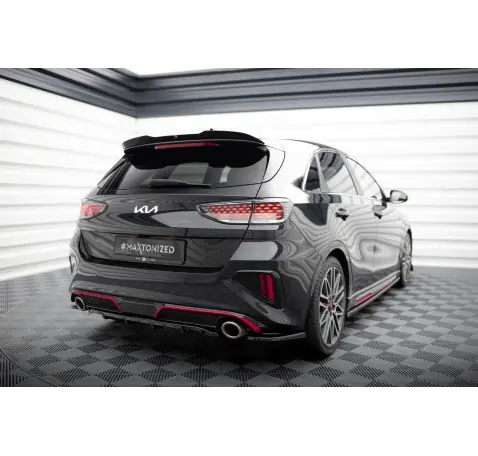 Arriere Splitter (avec une barre verticale) Kia Ceed GT Mk3 Facelift