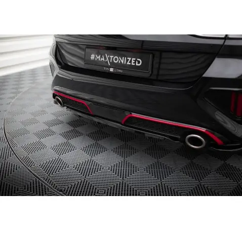 Arriere Splitter (avec une barre verticale) Kia Ceed GT Mk3 Facelift