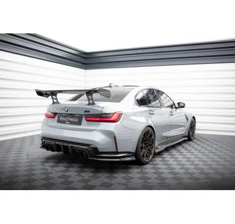Carbon Spoiler With Internal Brackets Uprights BMW M3 G80 / M340i G20 / 3 M-Pack G20 / 3 Standard G20