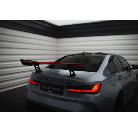 Carbon Spoiler With Internal Brackets Uprights + LED BMW M3 G80 / M340i G20 / 3 M-Pack G20 / 3 Standard G20