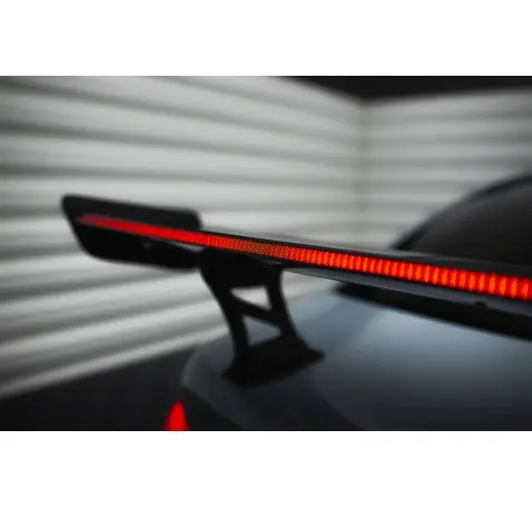 Carbon Spoiler With Internal Brackets Uprights + LED BMW M3 G80 / M340i G20 / 3 M-Pack G20 / 3 Standard G20