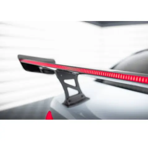 Carbon Spoiler With Internal Brackets Uprights + LED BMW M3 G80 / M340i G20 / 3 M-Pack G20 / 3 Standard G20