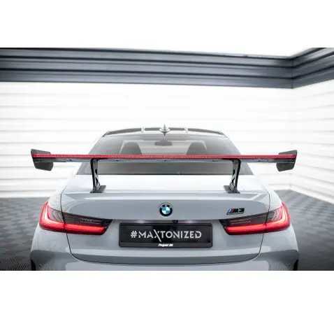 Carbon Spoiler With Internal Brackets Uprights + LED BMW M3 G80 / M340i G20 / 3 M-Pack G20 / 3 Standard G20