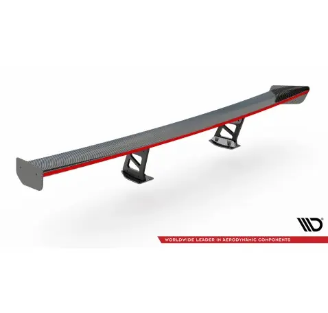 Carbon Spoiler With Internal Brackets Uprights + LED BMW M3 G80 / M340i G20 / 3 M-Pack G20 / 3 Standard G20