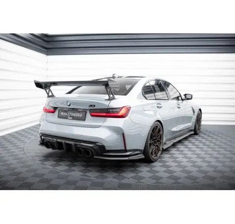 Carbon Spoiler With External Brackets Uprights BMW M3 G80 / M340i G20 / 3 M-Pack G20 / 3 Standard G20