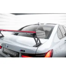 Carbon Spoiler With External Brackets Uprights + LED BMW M3 G80 / M340i G20 / 3 M-Pack G20 / 3 Standard G20