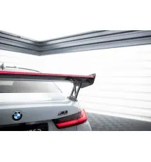 Carbon Spoiler With External Brackets Uprights + LED BMW M3 G80 / M340i G20 / 3 M-Pack G20 / 3 Standard G20