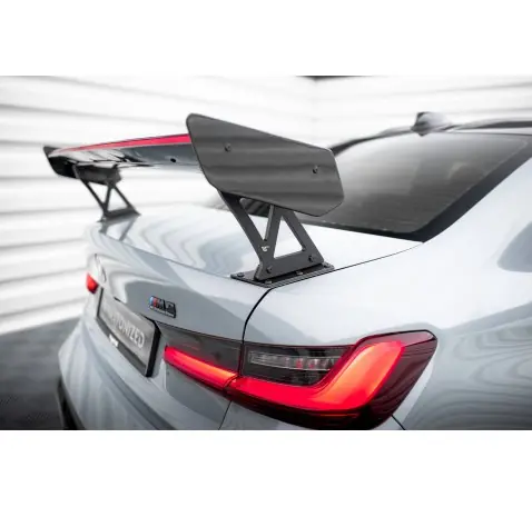 Carbon Spoiler With External Brackets Uprights + LED BMW M3 G80 / M340i G20 / 3 M-Pack G20 / 3 Standard G20