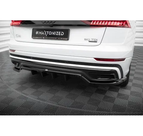 Arriere Splitter (avec une barre verticale) Audi Q8 S-Line Mk1