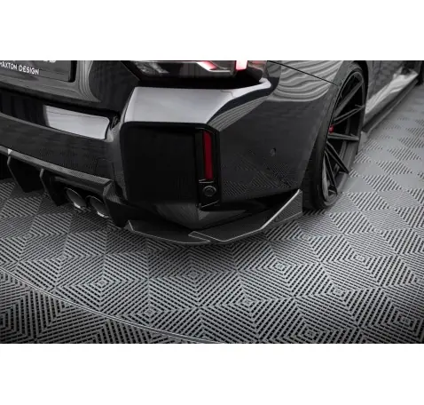 Fibre de Carbone Lames De Pare-Chocs Arrière Latérales BMW M2 G87