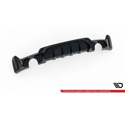 Diffuseur Arrière Complet BMW 4 Coupe / Gran Coupe / Cabrio M-Pack F32 / F36 / F33 (Version avec échappements simples des deux
