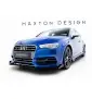 Street Pro Lame Du Pare-Chocs Avant + Flaps Audi S3 / A3 S-Line Sedan 8V
