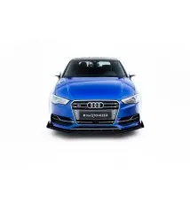 Street Pro Lame Du Pare-Chocs Avant + Flaps Audi S3 / A3 S-Line Sedan 8V