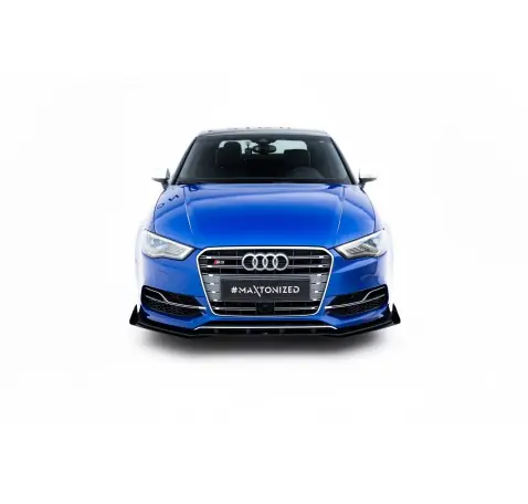Street Pro Lame Du Pare-Chocs Avant + Flaps Audi S3 / A3 S-Line Sedan 8V