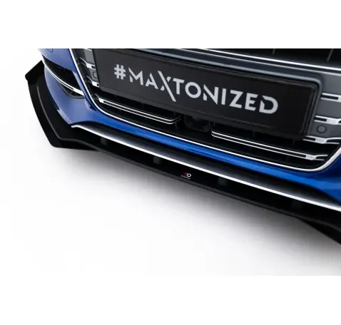 Street Pro Lame Du Pare-Chocs Avant + Flaps Audi S3 / A3 S-Line Sedan 8V